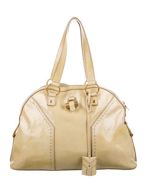 ysl large vintage cognac|vintage YSL purses for women.